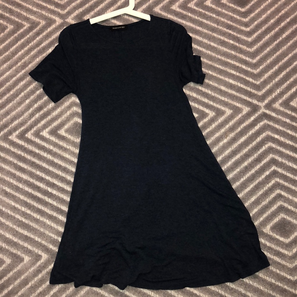 Navy blue dress